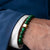 Bracelet Essentiel perle en pierre pour homme