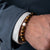 Bracelet Essentiel perle en pierre pour homme