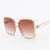 Lunettes de soleil oversized retro