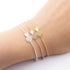 Bracelet minimaliste ananas pour femme