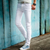 Pantalon skinny blanc