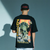 T-Shirt Oversized Japanese Monster pour homme